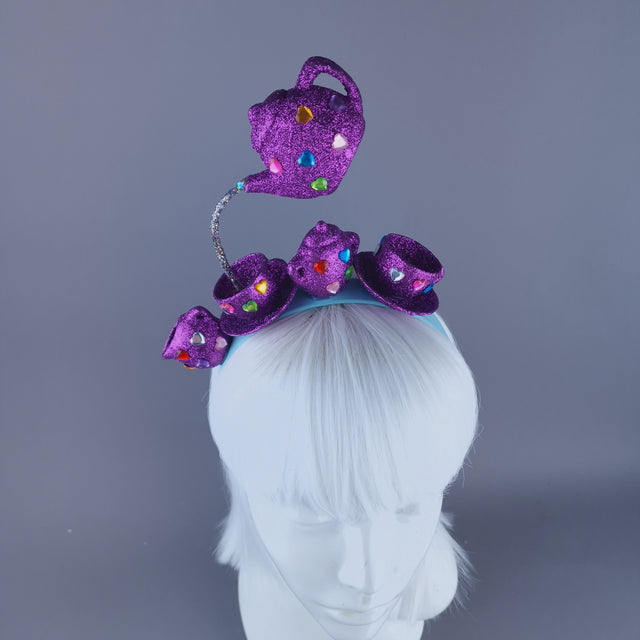 "Par-tea" Glitter Teapot & Teacup Headdress