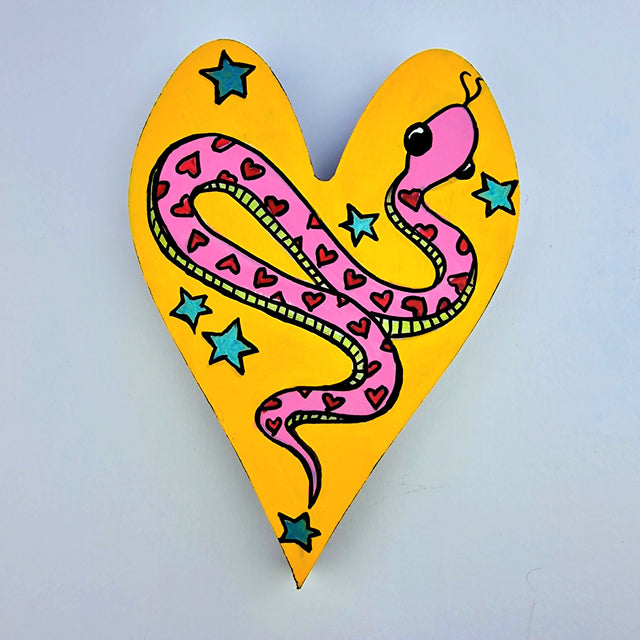 Bink Neptune: Original Snake Painting "Butternut"
