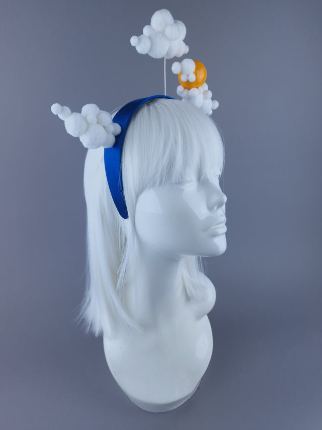 "Daydream" Sun & Clouds Headdress