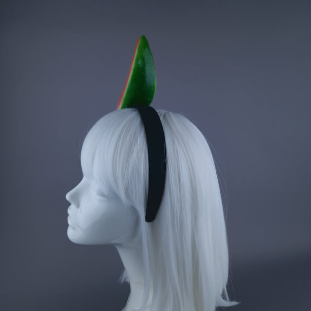 "Noone Is Free Until We All Are Free" Watermelon Headdress