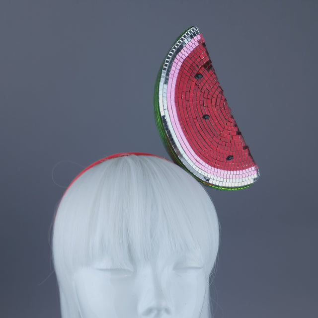 Pearls & Swine: Hotdog Fast Food Fascinator Hat "Summer Days"