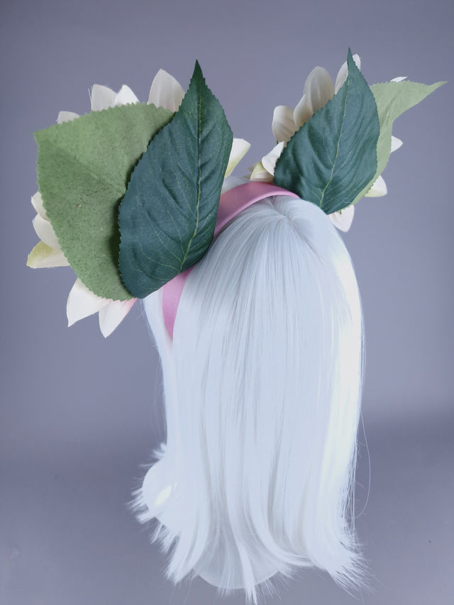 Flower Ear & Grasshopper Headdress & Neckpiece