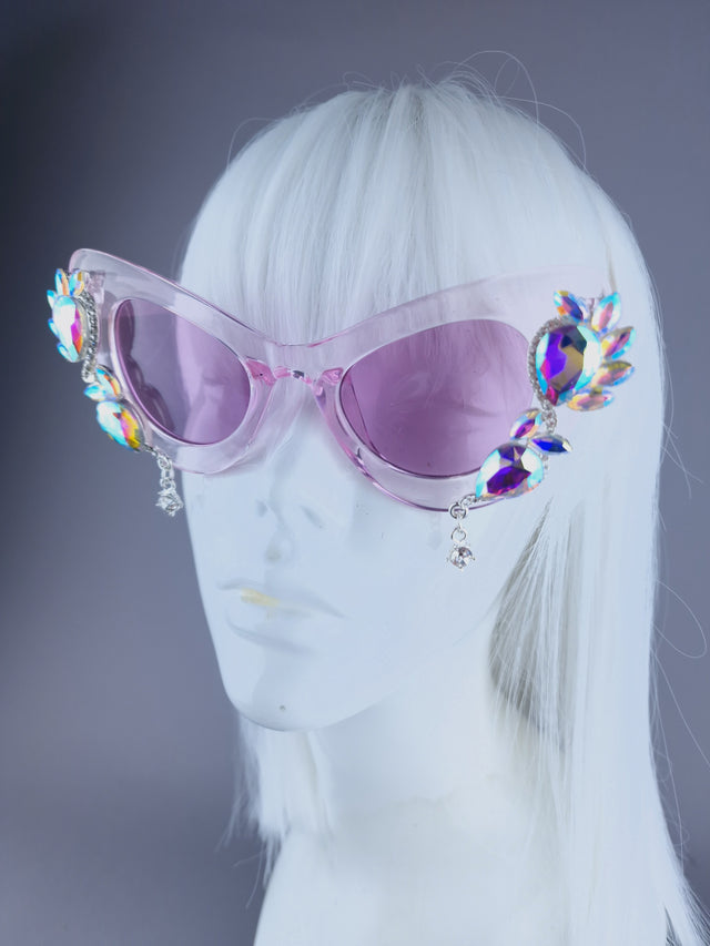 "Shine" Jewel Cateye Sunglasses