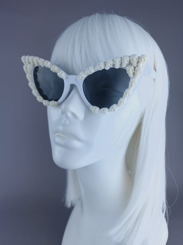 SAMPLE! Skull Cateye Sunglasses