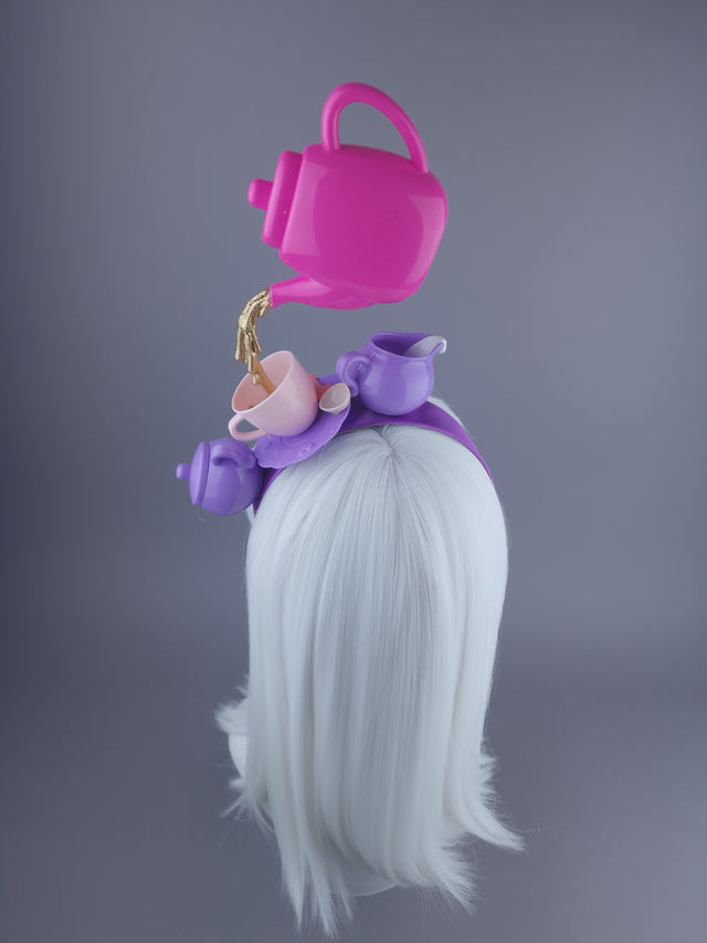 Colourful Teapot Pouring Headpiece