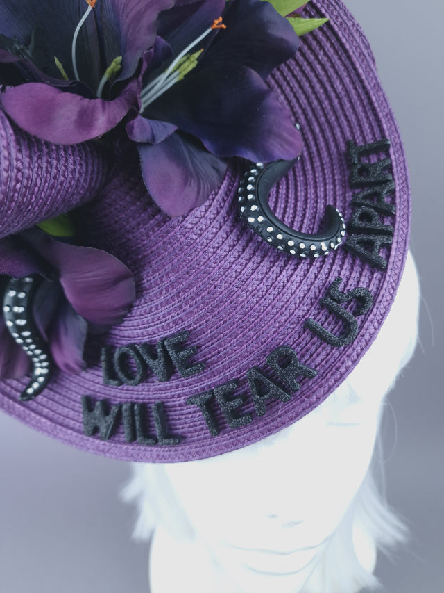 "Love Will Tear Us Apart" Tentacle & Quote Hat