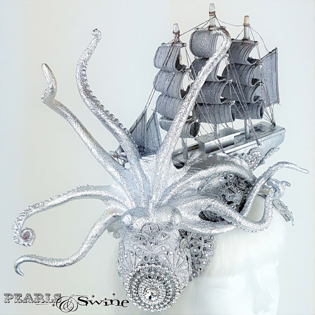 Jewel encrusted Kraken hat