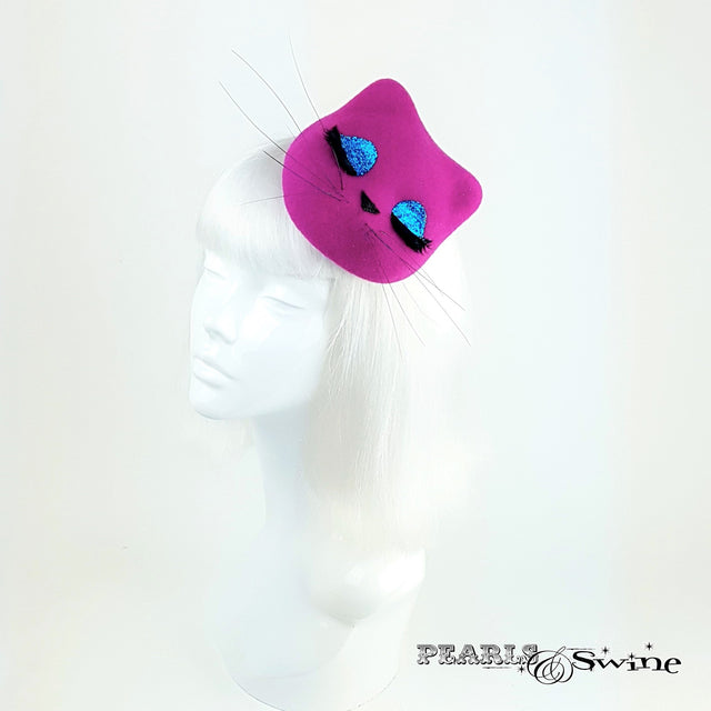 Pink Felt Cat Hat