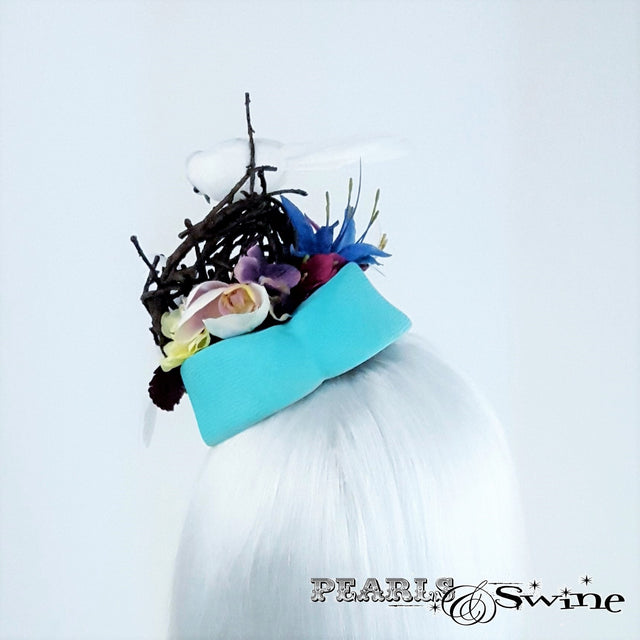 Hand Blocked Bird hat