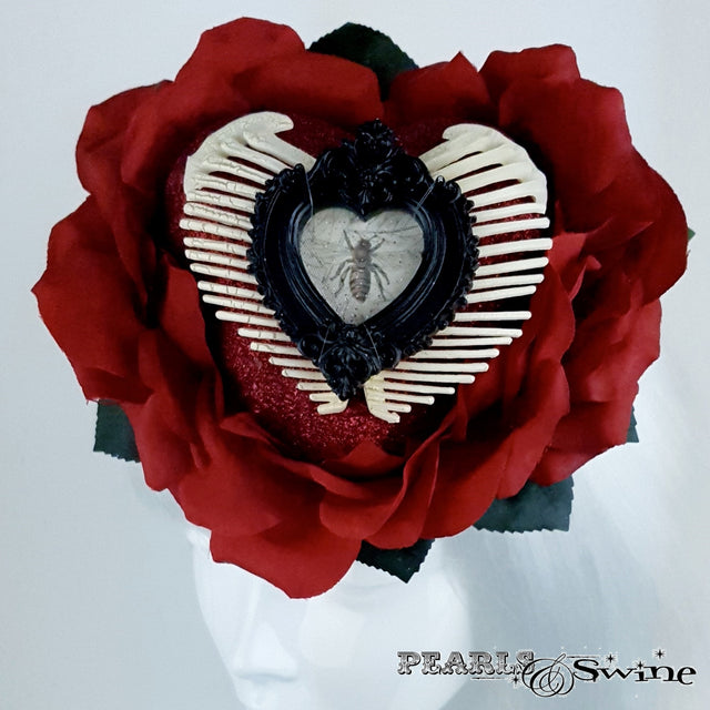 Unique Red Rose Hat