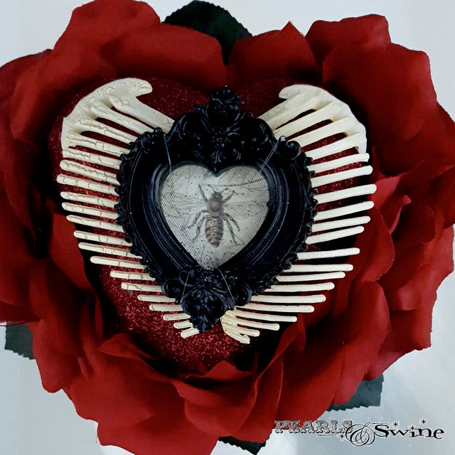 Surreal Red Rose Hat