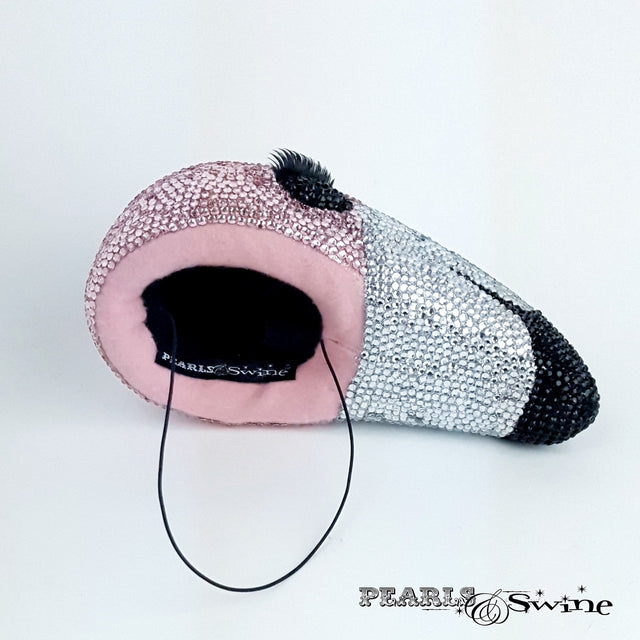 Satin lined Pink Flamingo hat