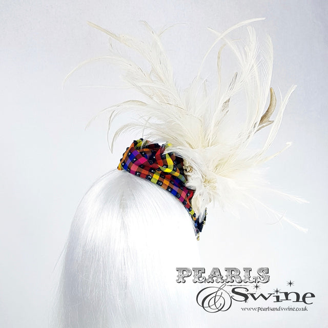 unique fascinator hat