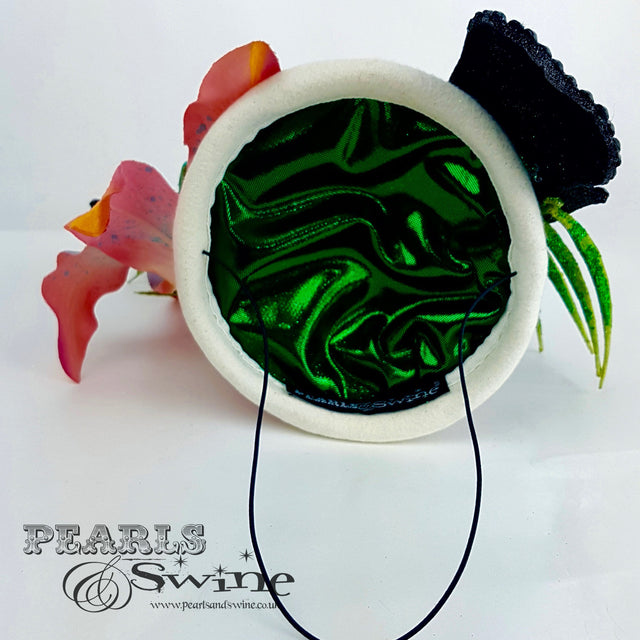 "Costa Rica" Toucan Tropical Flower Hat