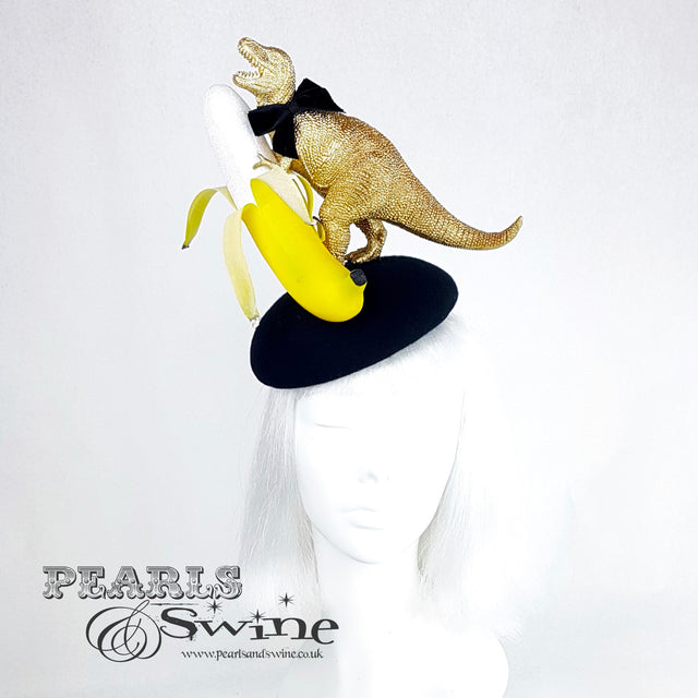 golden dinosaur hat