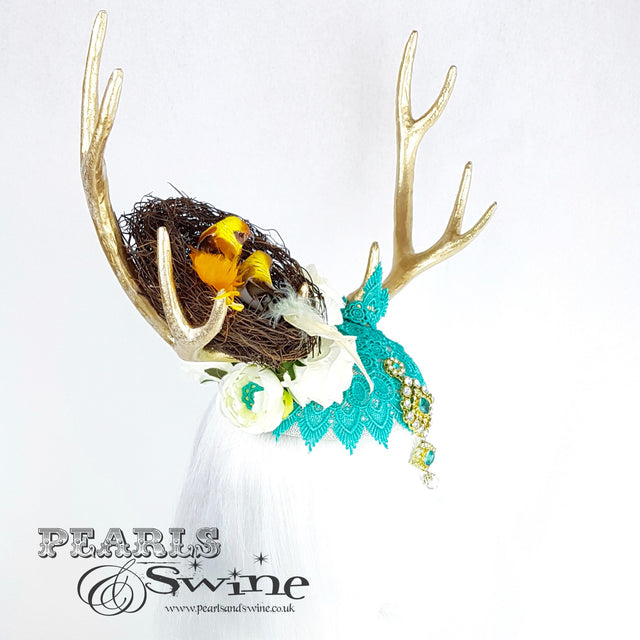 unique fascinator hat