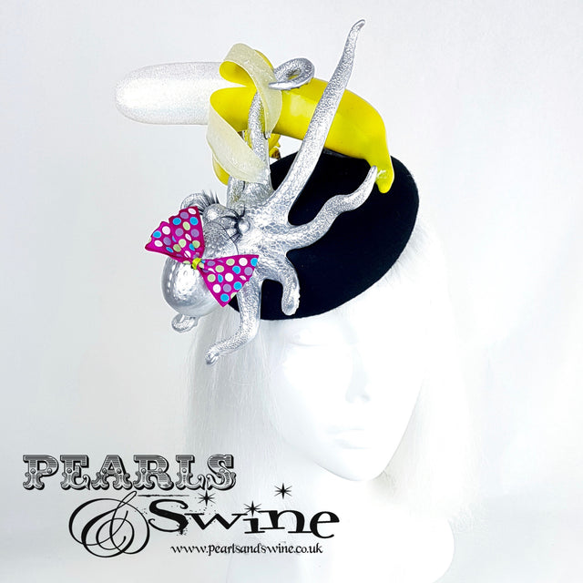 unique fascinator hat