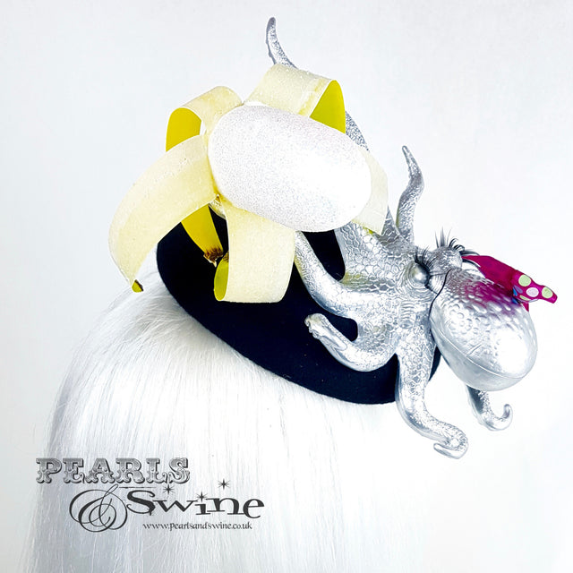 quirky octopus headpiece