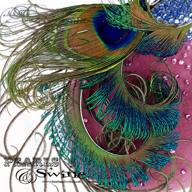 "Birdy" Feather Bird Hat