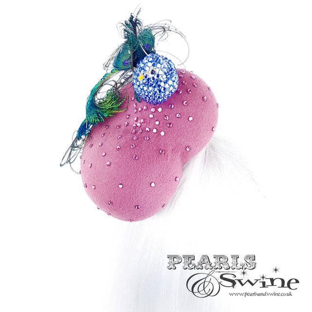 "Birdy" Feather Bird Hat