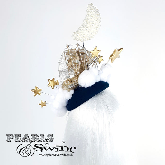 unique fascinator hat