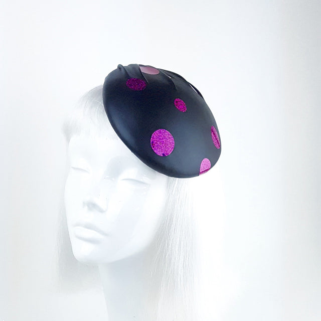 polka dot hat