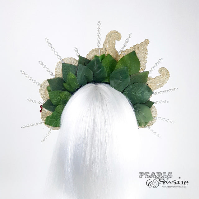 pearl crown halo