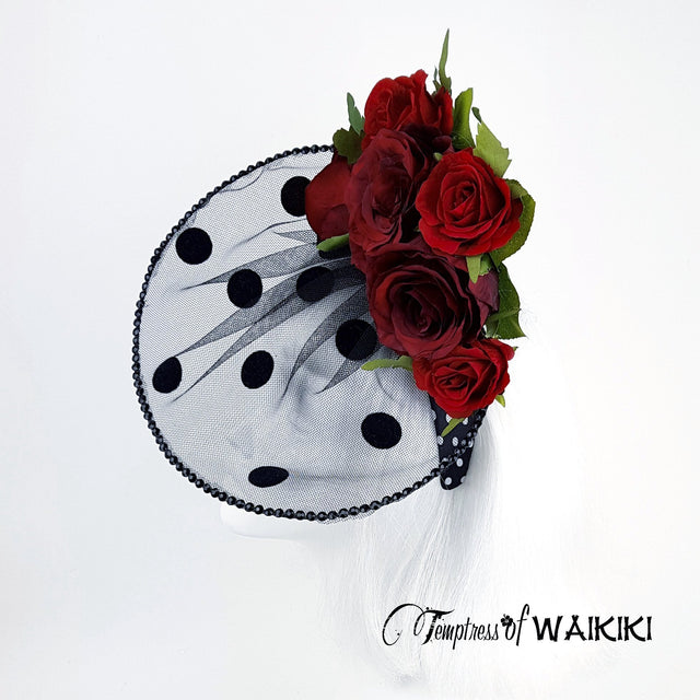 polka dot hat