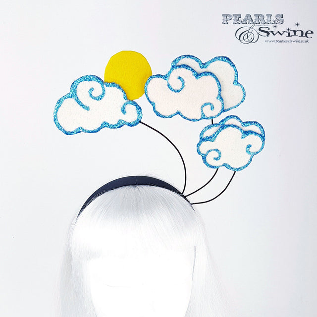 "Daydreamer" Cloud and Sun Headband