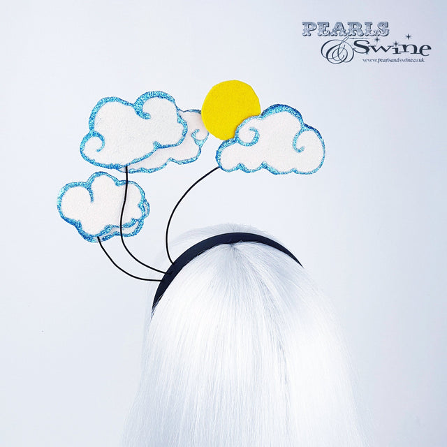"Daydreamer" Cloud and Sun Headband