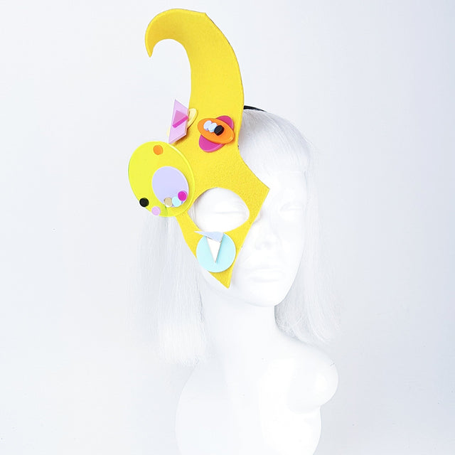 "Atomic" 80s Inspired Half Mask