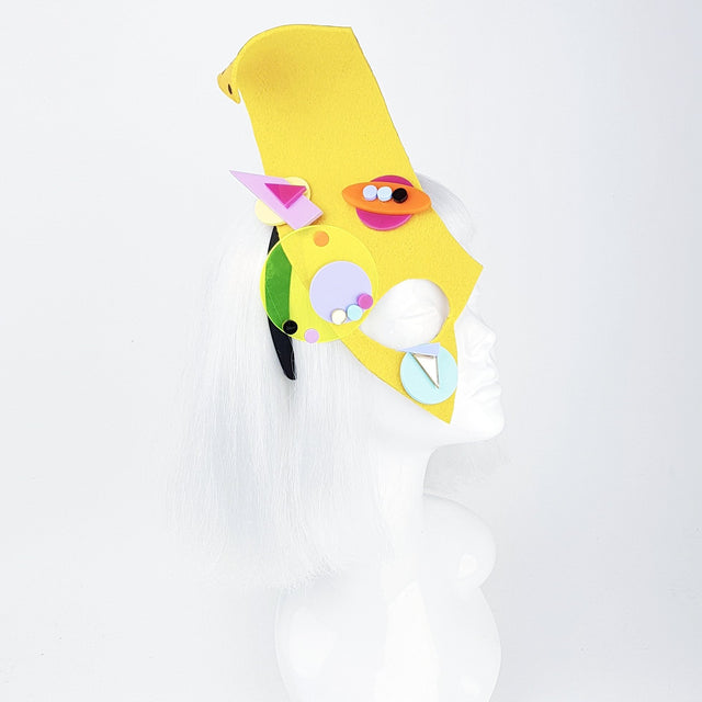 "Atomic" 80s Inspired Half Mask