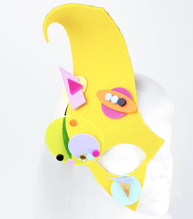 "Atomic" 80s Inspired Half Mask