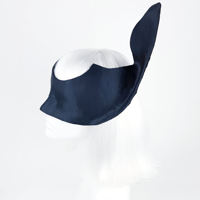 "Bizarre" Satin Blacked-Out Blind Mask