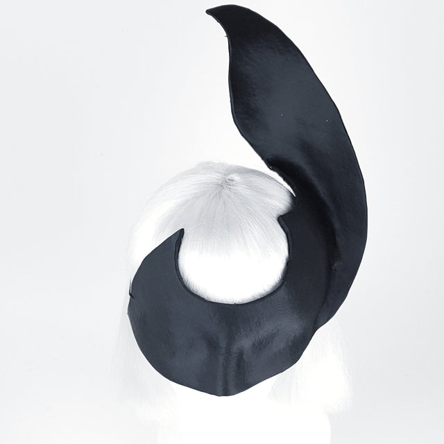 "Bizarre" Satin Blacked-Out Blind Mask