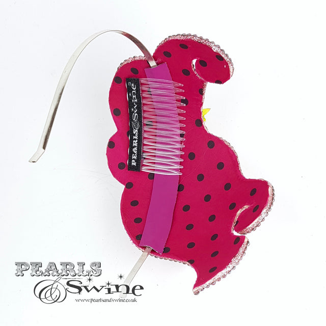 "Whipped" Strawberries & Cream Vintage Style Hat