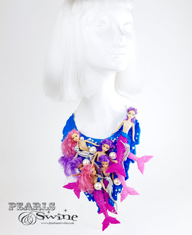 "Underwater Love" Mermaid Doll Neckpiece