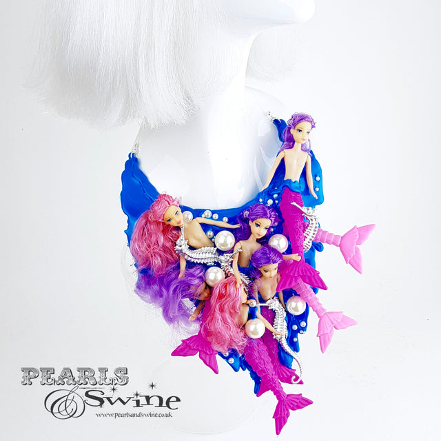 "Underwater Love" Mermaid Doll Neckpiece