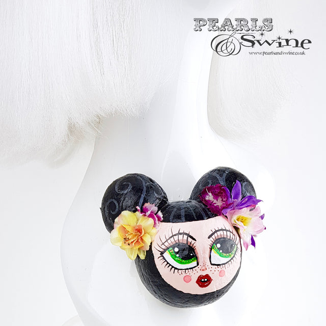 "Lulu" Doll Face Necklace