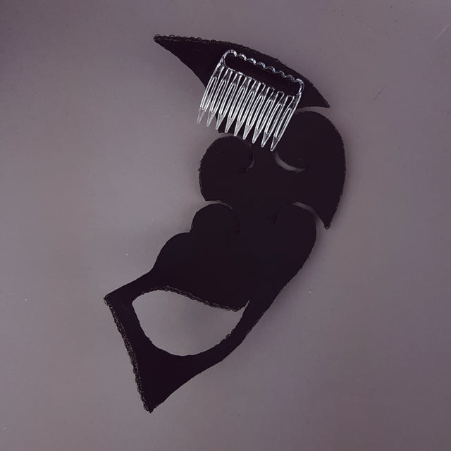 gothic half mask