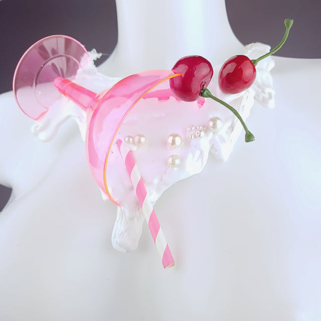 "Joué" Spilt Cocktail Neckpiece