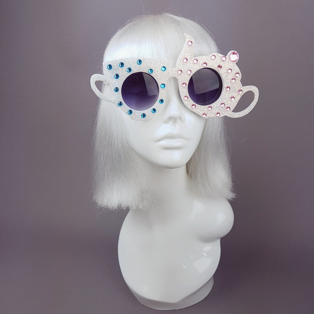 "The Mad Hatters Tea Party" Teapot & Teacup Sunglasses