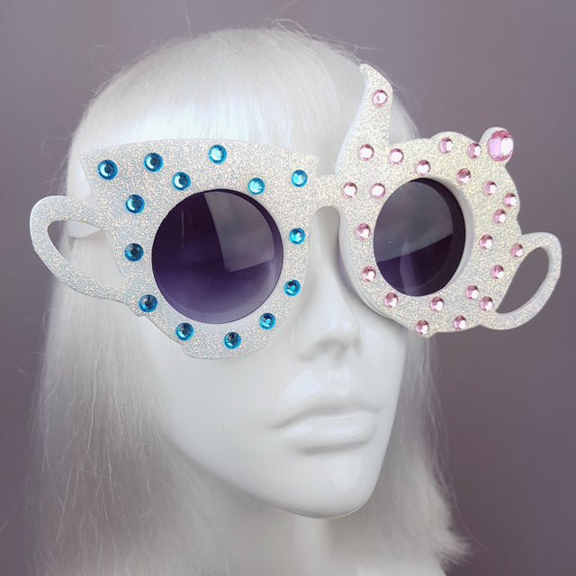 "The Mad Hatters Tea Party" Teapot & Teacup Sunglasses