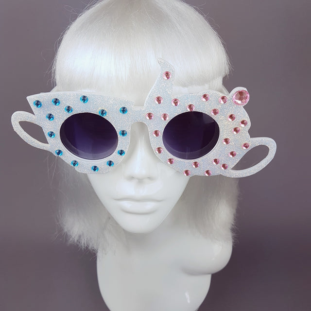 "The Mad Hatters Tea Party" Teapot & Teacup Sunglasses