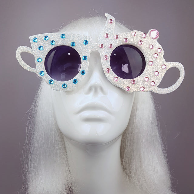 "The Mad Hatters Tea Party" Teapot & Teacup Sunglasses