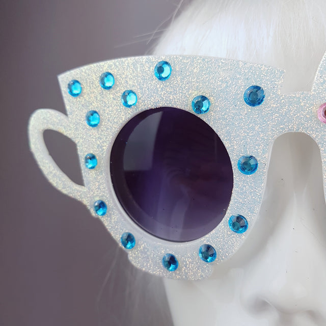 "The Mad Hatters Tea Party" Teapot & Teacup Sunglasses
