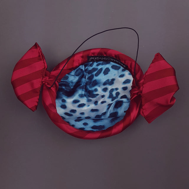 "Candy" Quirky Red sweetie Food Hat