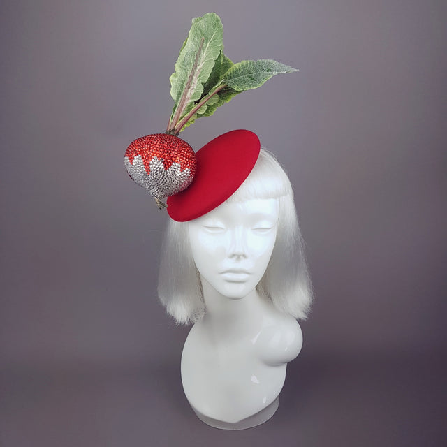 "Radishing" Crystal Radish Hat