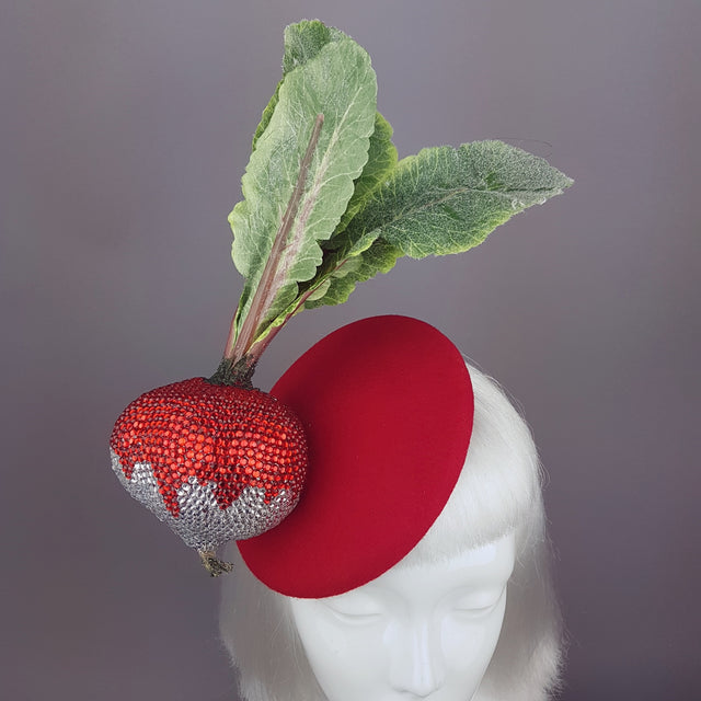 "Radishing" Crystal Radish Hat