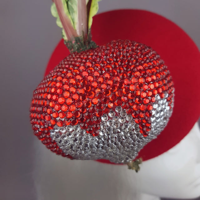 "Radishing" Crystal Radish Hat